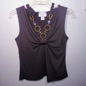 -Kristin Nicole Petites Embellished top Size: PL